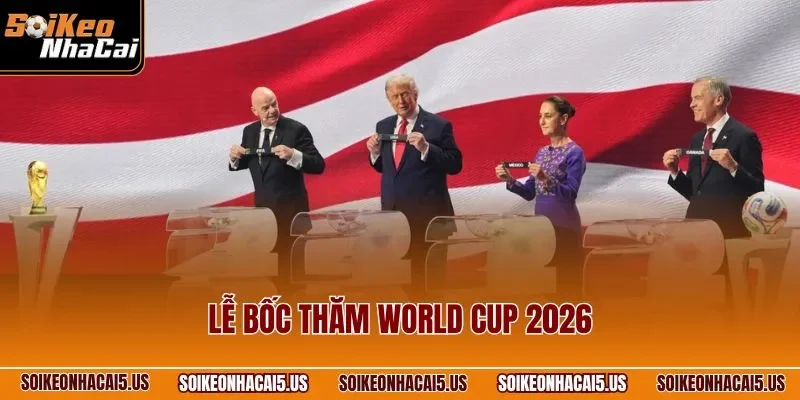 Lễ Bốc Thăm World Cup 2026 – Cập Nhật Nhánh Đấu Chi Tiết